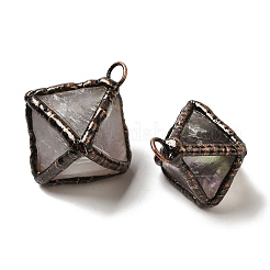 Натуральные красочные подвески из флюорита&nbsp;G-K381-03R