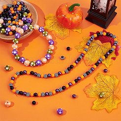 Kit de bisutería con cuentas para Halloween&nbsp;DIY-OC0008-65