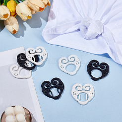 16 шт. 4-х видов пластиковых пряжек&nbsp;FIND-WR0012-74