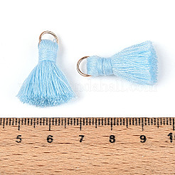 Кулон с кисточкой из поликоттона (полиэстер)&nbsp;X-FIND-S280-11