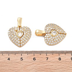 Латунные микропаве кубические цирконии разворачивающиеся подвески&nbsp;KK-B125-33G