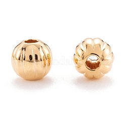 Латунная гофрированная бисера KK-F824-027G