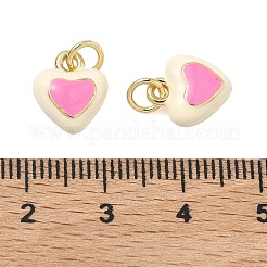 Латунь эмаль подвески&nbsp;KK-H259-01A-G