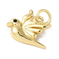 Подвески из латуни с покрытием из эмали&nbsp;KK-B092-35G