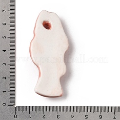 Grands pendentifs en porcelaine peints à la main&nbsp;LA-CBAC6A6-06E