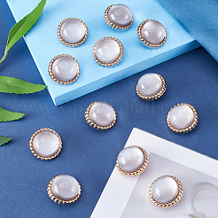 12 шт. пуговицы из АБС-пластика BUTT-GF0003-47C