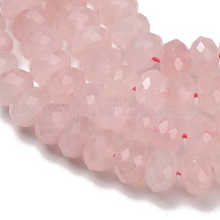 Природного розового кварца нитей бисера&nbsp;G-C259-A05-6x10mm