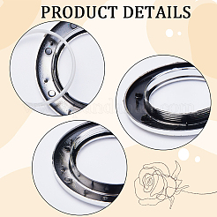 Пластиковые кольца для штор AJEW-WH0368-39B