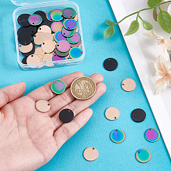 60 шт. 3-цветное ионное покрытие (IP) из нержавеющей стали 304&nbsp;STAS-PH0006-68