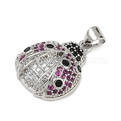 Латунные микро проложить кубического циркония подвески&nbsp;KK-A260-07A-P