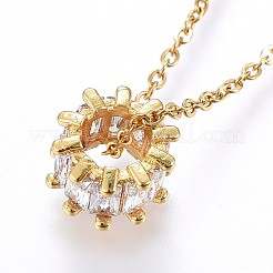 Подвески из нержавеющей стали 304&nbsp;X-NJEW-H486-18G