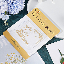 100 шт. Латунные бусины KK-BBC0012-12