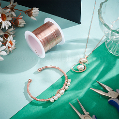 1 рулон медной проволоки для рукоделия CWIR-NB0001-03A