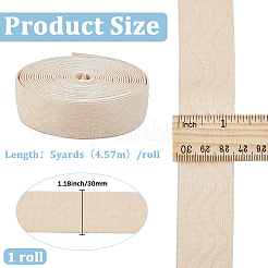 5 ярд полиэстеровых нескользящих эластичных лент&nbsp;SRIB-GF0001-62A