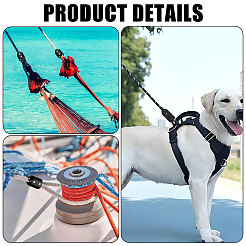 6 сумка нейлоновый многоразовый зажим для веревки&nbsp;AJEW-CA0004-80D