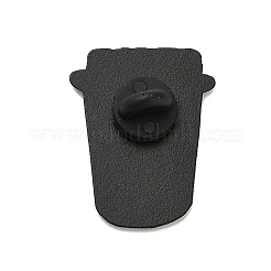 Кофейные эмалевые булавки JEWB-I048-03EB-01