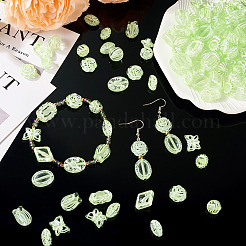 100 г прозрачных акриловых бусин&nbsp;OACR-TA0003-22D