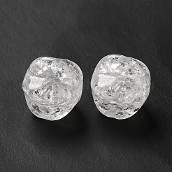 Прозрачных бусин акриловые треск&nbsp;OACR-L013-012