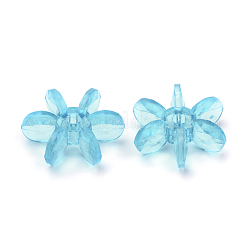 Прозрачные акриловые рождественские бусы TACR-Q268-M