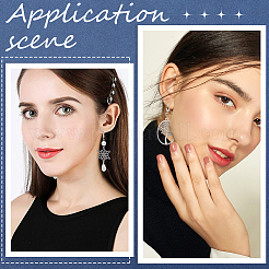 Фурнитура для сережек-гвоздиков из нержавеющей стали 304 STAS-SP0001-02A