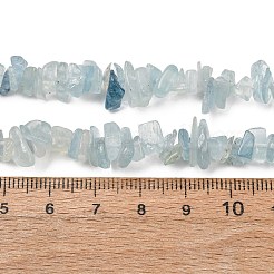 Natürliche Aquamarin Perlen Stränge&nbsp;G-E271-96A-01