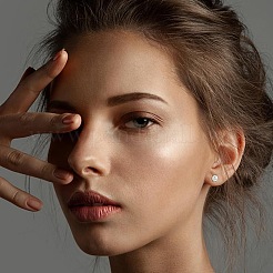 925 стерлинговое серебро&nbsp;STER-DC0001-48