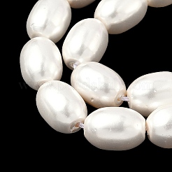 Гальванические оболочки жемчужные бусы пряди PEAR-R001-01