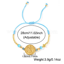 Регулируемые браслеты из латуни&nbsp;DA0687