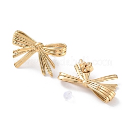 Серьги-гвоздики из нержавеющей стали 304 EJEW-H115-05G