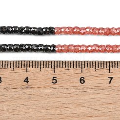 Cuentas de circonio cúbico hebras&nbsp;ZIRC-P125-2x3mm-26