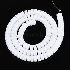 Непрозрачные сплошные цветные стеклянные бусины&nbsp;GLAA-N026-3x6mm-02