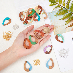 Наборы для изготовления сережек с подвесками своими руками DIY-OC0006-16