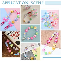 1 пакетик непрозрачных акриловых бусин&nbsp;MACR-WR0001-06