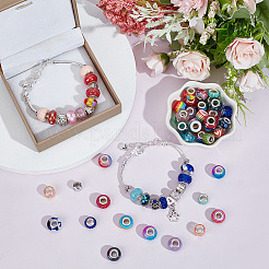 Европейские бусины из акрила FPDL-NB0001-06