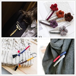 Не тускнеющие английские булавки из нержавеющей стали 304 фурнитура для брошей STAS-I673-05P