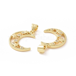 Латунные микро проложить кубического циркония подвески&nbsp;ZIRC-P106-16G