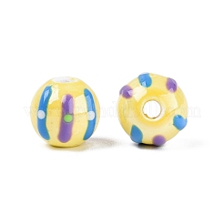Porcellana fatti a mano perline di ceramica&nbsp;PORC-Q005-03F