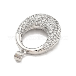 Стойки обшивки латунь микро проложить Циркон подвеску KK-D359-38P