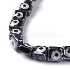 Бусины из фарфора и керамики ручной работы LAMP-B021-06