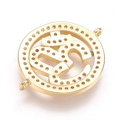 Латунные микро проложить кубических соединения циркония&nbsp;ZIRC-E124-12G