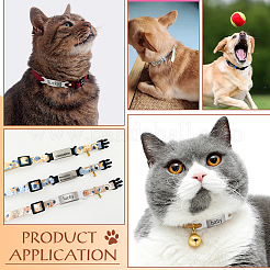 24 шт. силиконовые и 201 нержавеющая сталь изогнутые прямоугольные соединительные подвески&nbsp;STAS-BC0004-12A