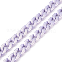 Окрашенные аэрозольной краской акриловые бордюрные цепи AJEW-JB01089