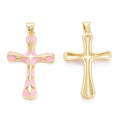 Латунь эмаль подвески&nbsp;KK-M220-06G-C