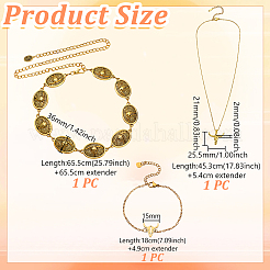 Cowgirl-Schmuckset&nbsp;NJEW-GA0001-14