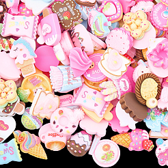 240 г мультяшные закуски непрозрачные смоляные кабошоны&nbsp;RESI-SC0036-51