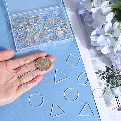 120шт 4 стиля латунных соединений&nbsp;KK-SP0002-15A