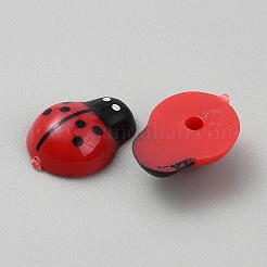 Пластиковая имитация божьей коровки AJEW-WH0650-58A
