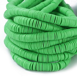 Perle piatte tonde polimero a mano di argilla&nbsp;CLAY-R067-8.0mm-08