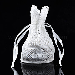 Подарочные пакеты с кулиской из хлопка и молочного волокна OP-Q053-005