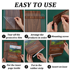 A4 акриловые ценовые стенды ODIS-WH0086-718